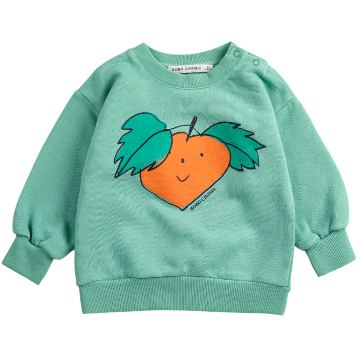Bobo Choses Green Tangerine Sweatshirt