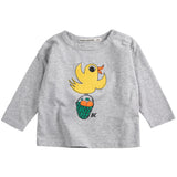 Bobo Choses Heather Grey Flying Oranges Long Sleeve T-Shirt