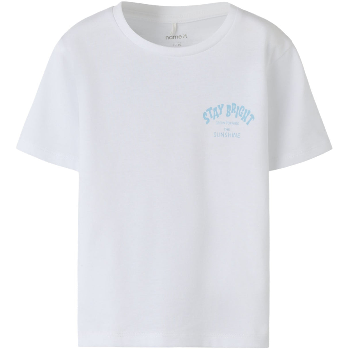 Name It Bright White Nmffilina Ss Nreg Top