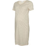 Mama;licious Birch Small Black Hearts Mlmira Aop Jrs Nightgown 2F A. E. Noos