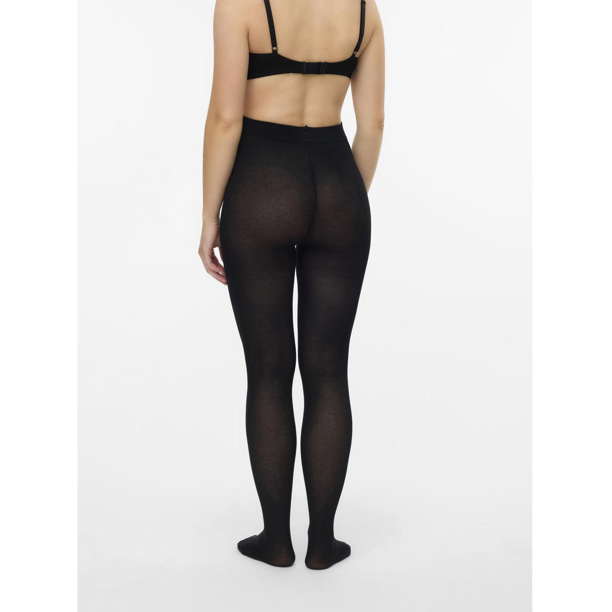 Mama;licious Black Black Mljennie Tights 200Den 2-P Noos