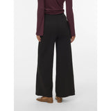 Mama;licious Black Mlamila Wide Jrs Pants Hw Noos