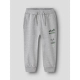 Name It Grey Melange Nmmnilius Nreg Swe Pants Bru Pb