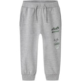 Name It Grey Melange Nmmnilius Nreg Swe Pants Bru Pb