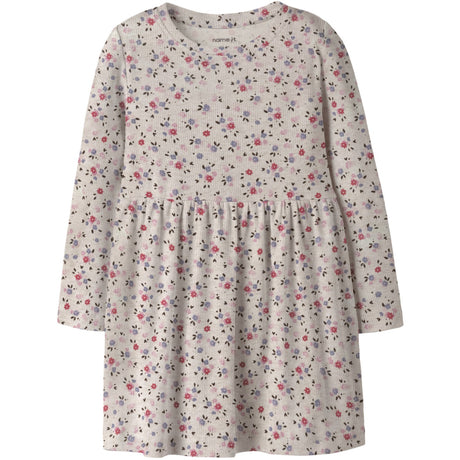 Name It Peyote Melange Nmfnicole Ls Dress Pb