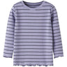 Name It Lavender Icing Nmfolena Ls Slim Top Pb