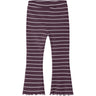 Name It Mauve Wine Nmfolena Slim Bootcut Leggings Pb