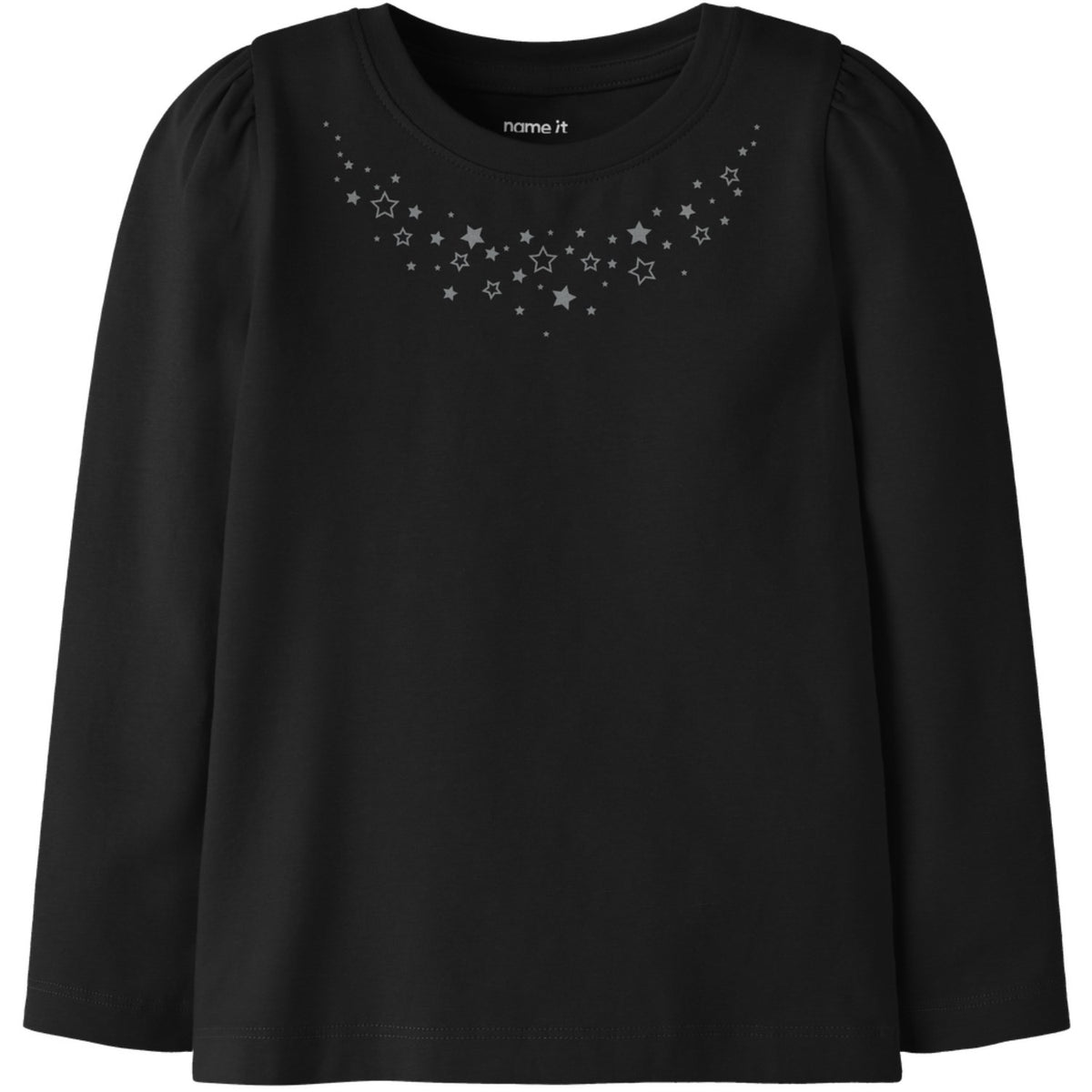 Name It Black Nmfrilina Ls Top Pb