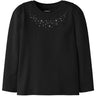 Name It Black Nmfrilina Ls Top Pb