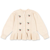 Konges Sløjd Pearled Ivory Soleil Cardigan Gots
