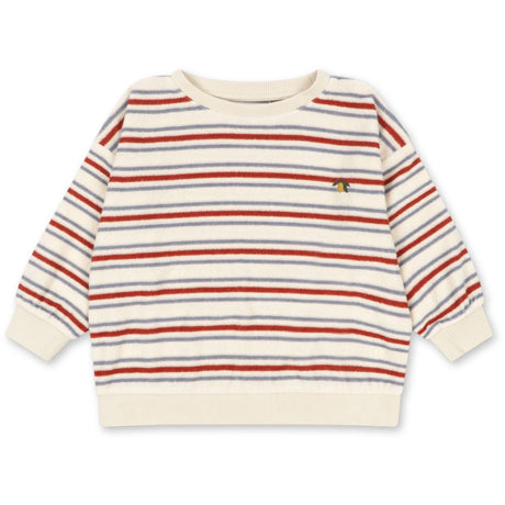 Konges Sløjd Stripe Winds Itty Rib Sweat Shirt Gots