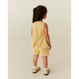 COPENHAGEN COLORS Pale Yellow Comb. Deco Top & Shorts Set