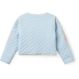 COPENHAGEN COLORS Lt. Blue Comb. Quilted Jacket