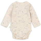 Konges Sløjd Cielo Marino Basic Ls Newborn Body Gots