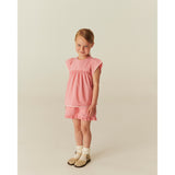 COPENHAGEN COLORS Pink Comb. Blouse W. Contrast Piping