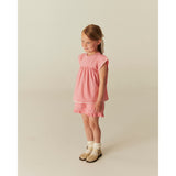 COPENHAGEN COLORS Pink Comb. Blouse W. Contrast Piping