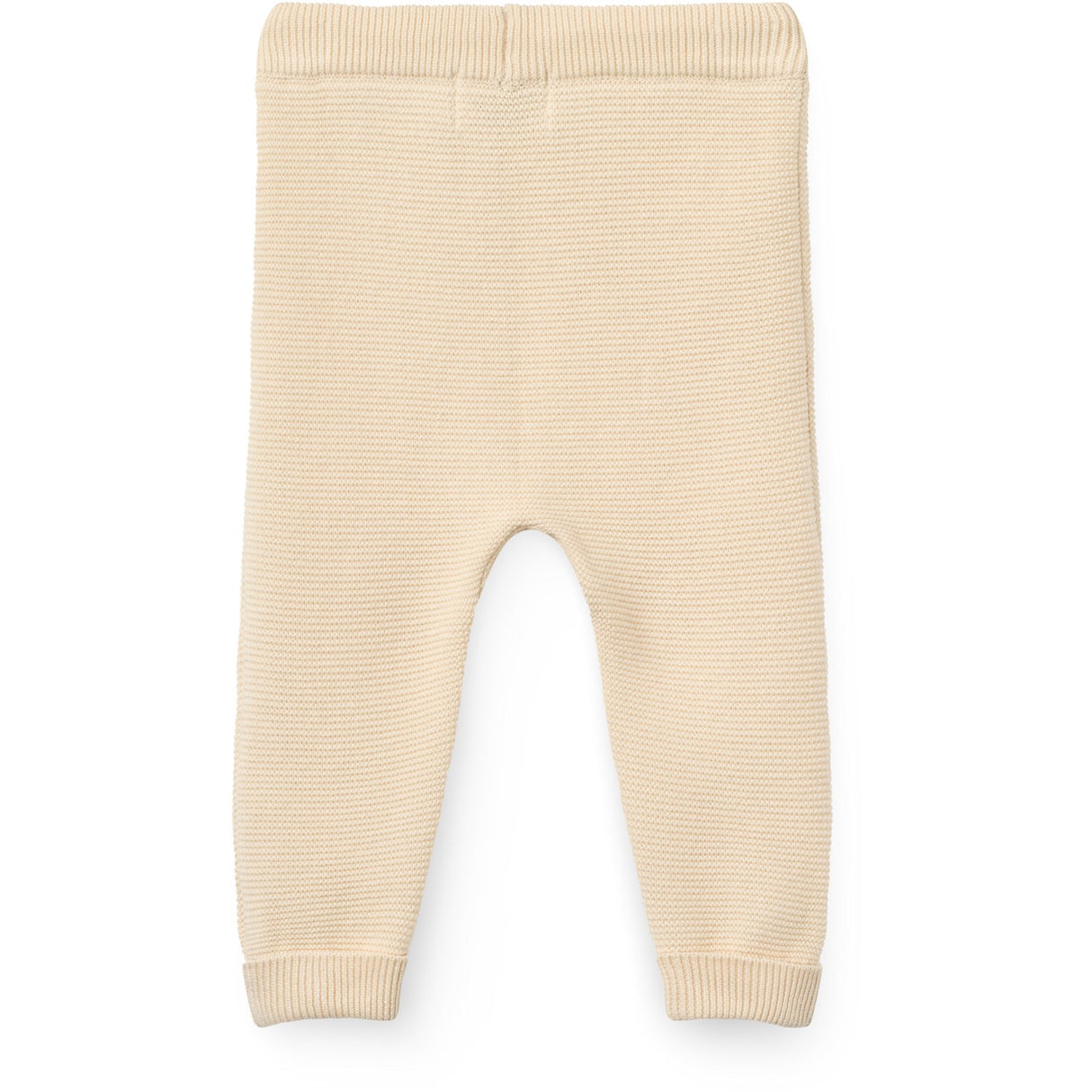 COPENHAGEN COLORS Cream Cotton Baby Leggings