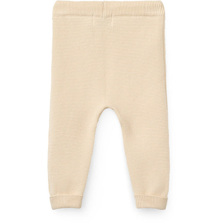 COPENHAGEN COLORS Cream Cotton Baby Leggings
