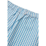 COPENHAGEN COLORS Blue Houndstooth Mini Houndstooth Pants
