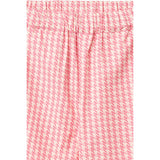 COPENHAGEN COLORS Pink Houndstooth Mini Houndstooth Pants