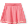 COPENHAGEN COLORS Pink/Cream Comb. Knitted Tennis Skirt