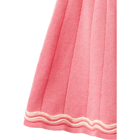 COPENHAGEN COLORS Pink/Cream Comb. Knitted Tennis Skirt