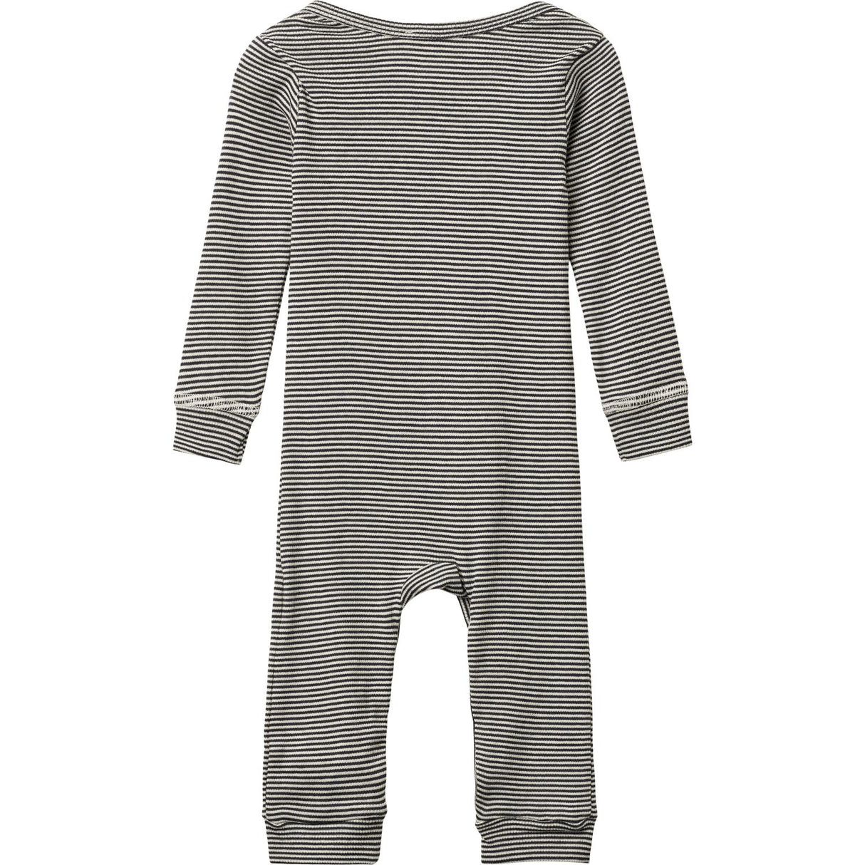 COPENHAGEN COLORS Navy/Cream Stripe Modal Full Body Romper