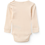 COPENHAGEN COLORS Dusty Rose/Cream Stripe Modal Rib Ls Body