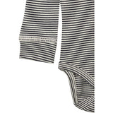 COPENHAGEN COLORS Navy/Cream Stripe Modal Rib Ls Body