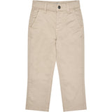 COPENHAGEN COLORS Beige Silky Twill Chinos Slim - With Stretch