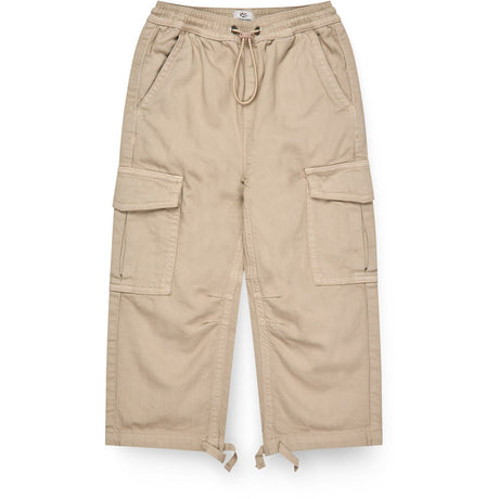 COPENHAGEN COLORS Beige Twill Baggy Pants W. Pockets
