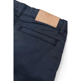 COPENHAGEN COLORS Navy Twill Shorts W. Cuff