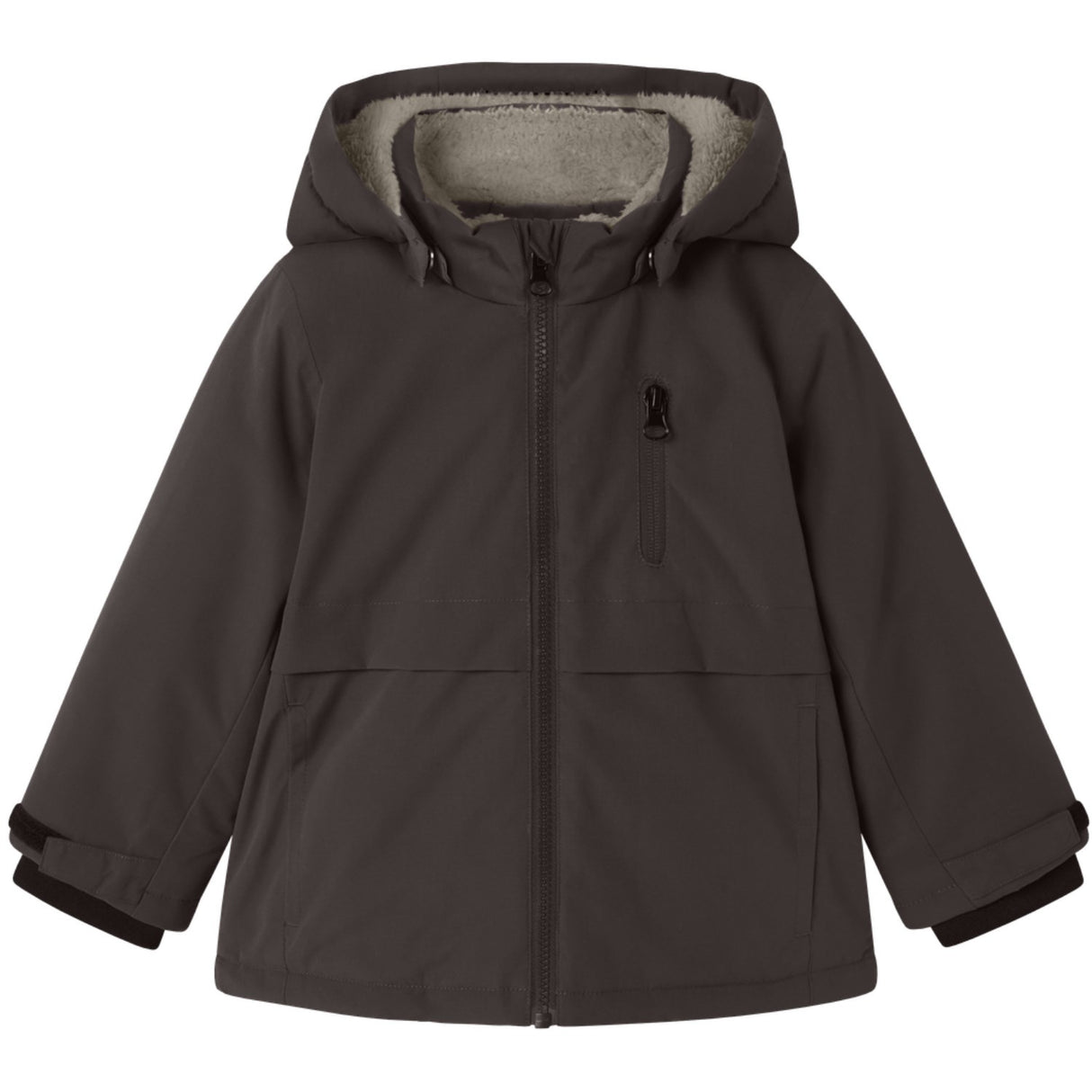 Name It Seal Brown Nmmsnow05 Jacket Solid 2Fo