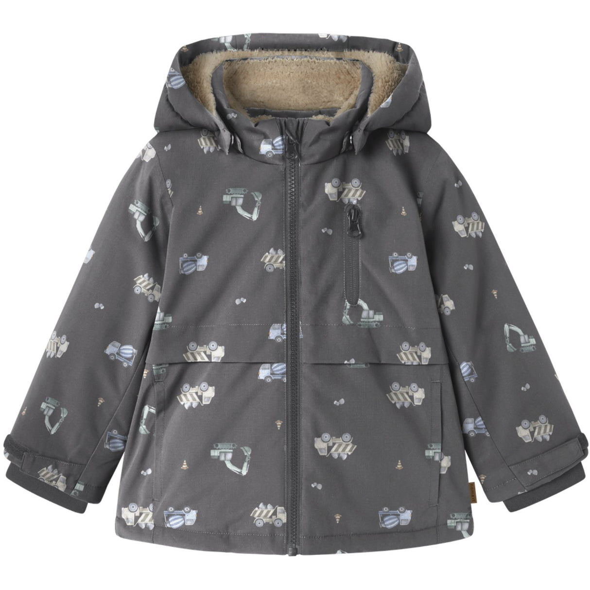 Name It Blackened Pearl Nmmsnow05 Jacket Aop 1Fo