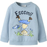 Name It Blue Fog Nmmmaska Emil Nreg Sweat Unb Sky