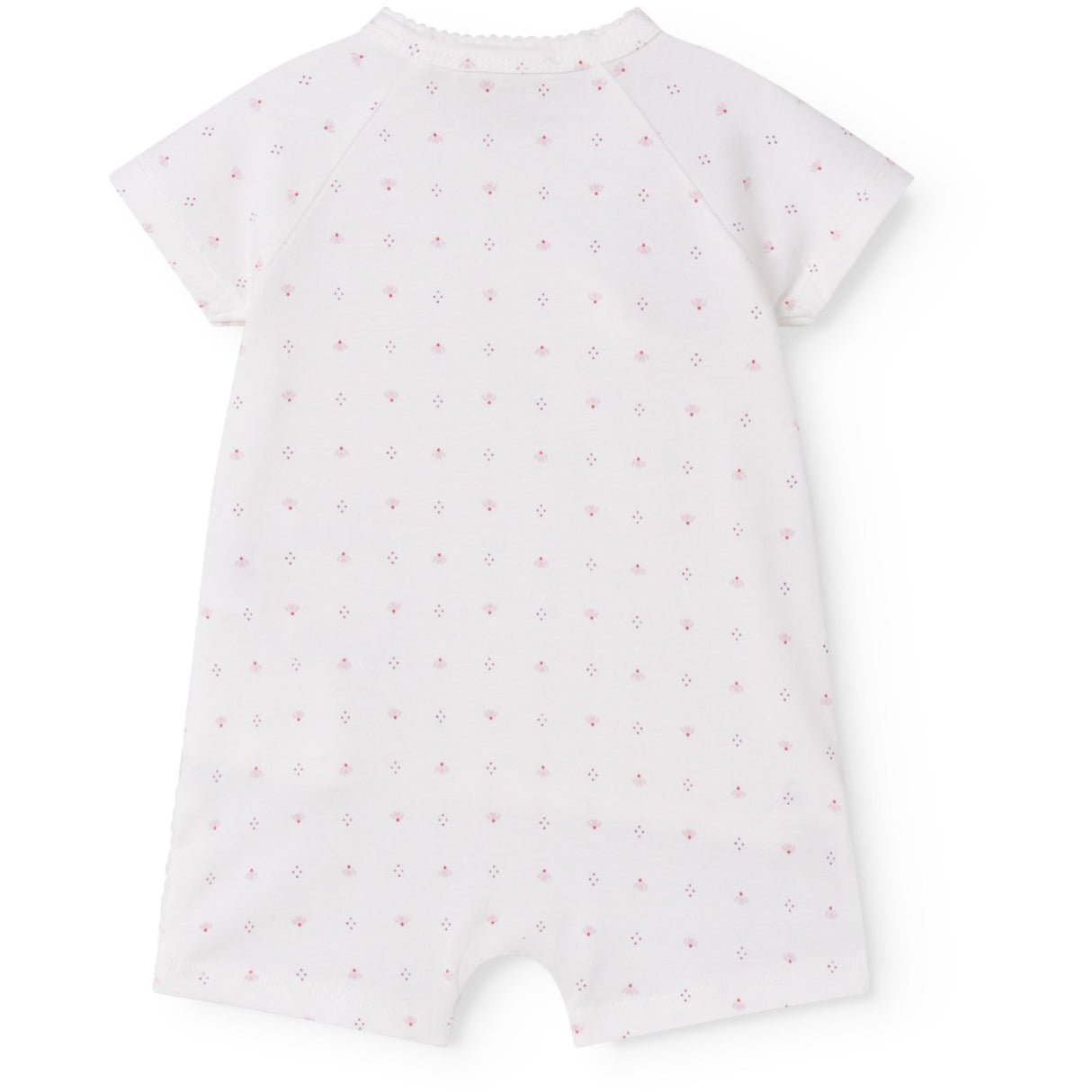 MarMar New Born Modal Smooth Print Tiny Tulip Rap Summer Romper