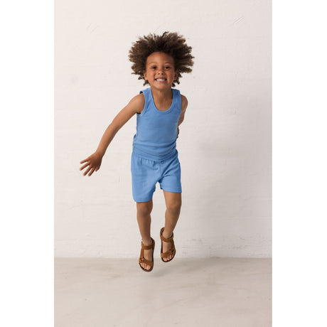 MarMar Modal Fine Rib Surf Blue Paulo Shorts