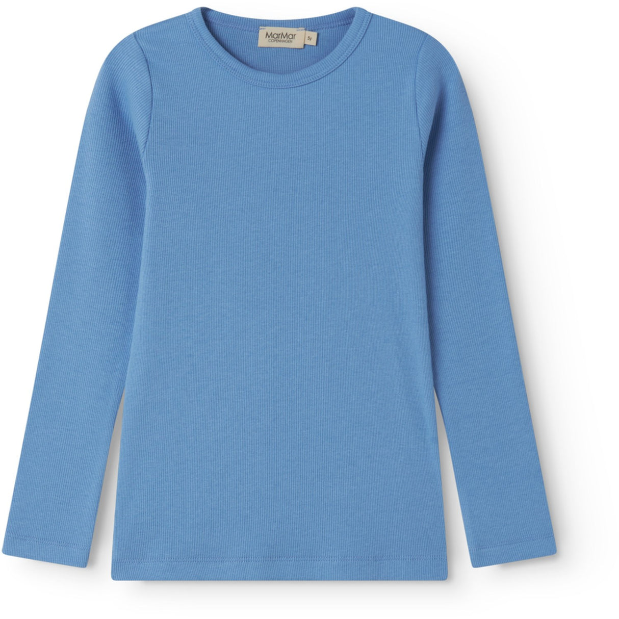 MarMar Modal Fine Rib Surf Blue Tani Blouse