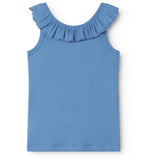 MarMar Modal Fine Rib Surf Blue Tamar Top