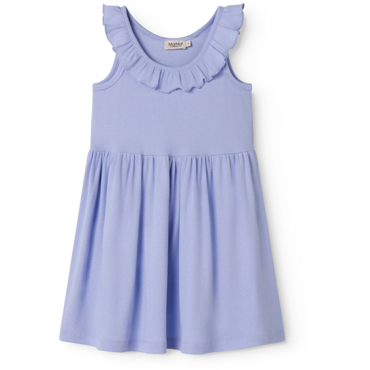 MarMar Modal Fine Rib Ice Lavender Delta Dress