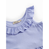MarMar Modal Fine Rib Ice Lavender Delta Dress