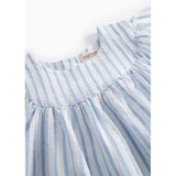 MarMar Cotton Linen Surf Blue Stripe Dhana Dress