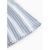 MarMar Cotton Linen Surf Blue Stripe Dhana Dress