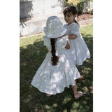 MarMar Poplin Poppy Alba Baby Long Sun Hat