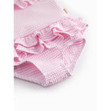 MarMar Seersucker Swim Pink Stripe Swinnie Bathing Suit