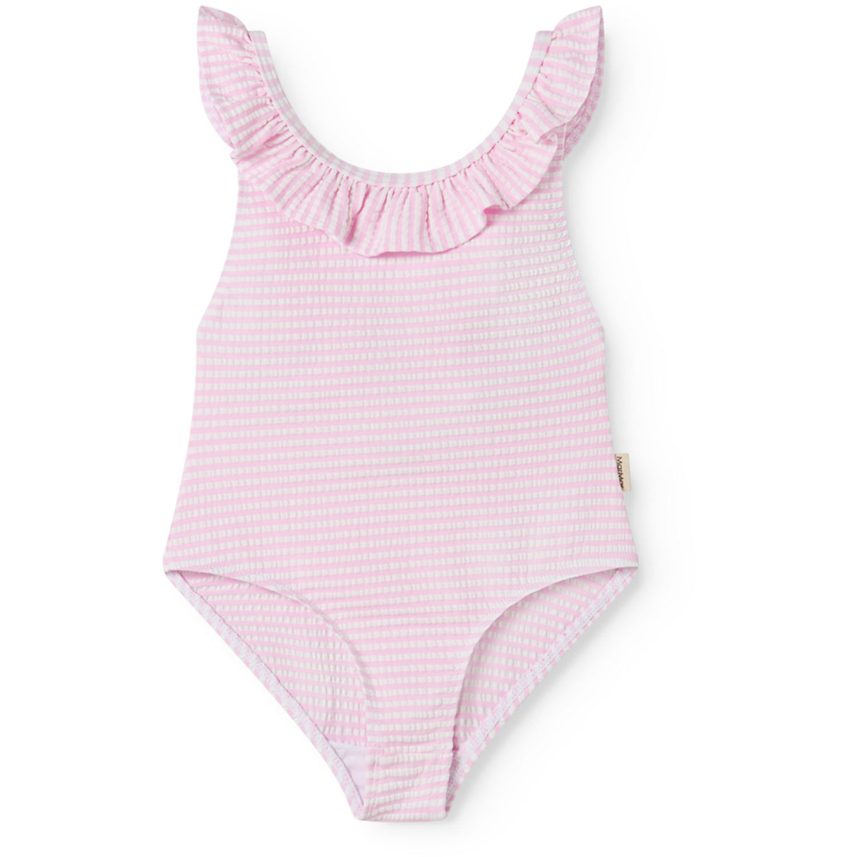 MarMar Seersucker Swim Pink Stripe Swilla Bathing Suit