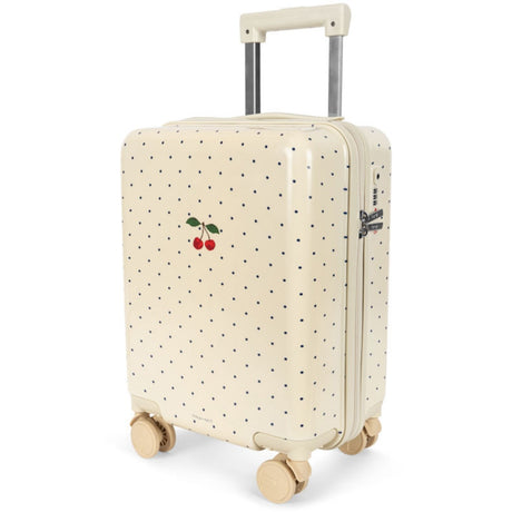 Konges Sløjd Navy Dot Travel Suitcase