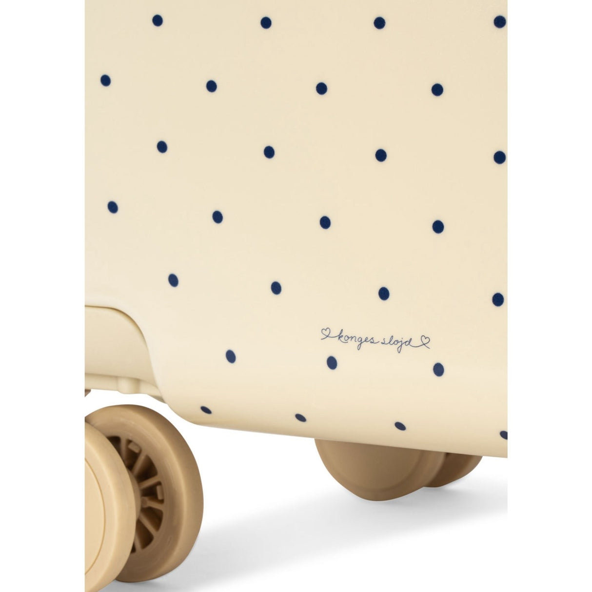 Konges Sløjd Navy Dot Travel Suitcase