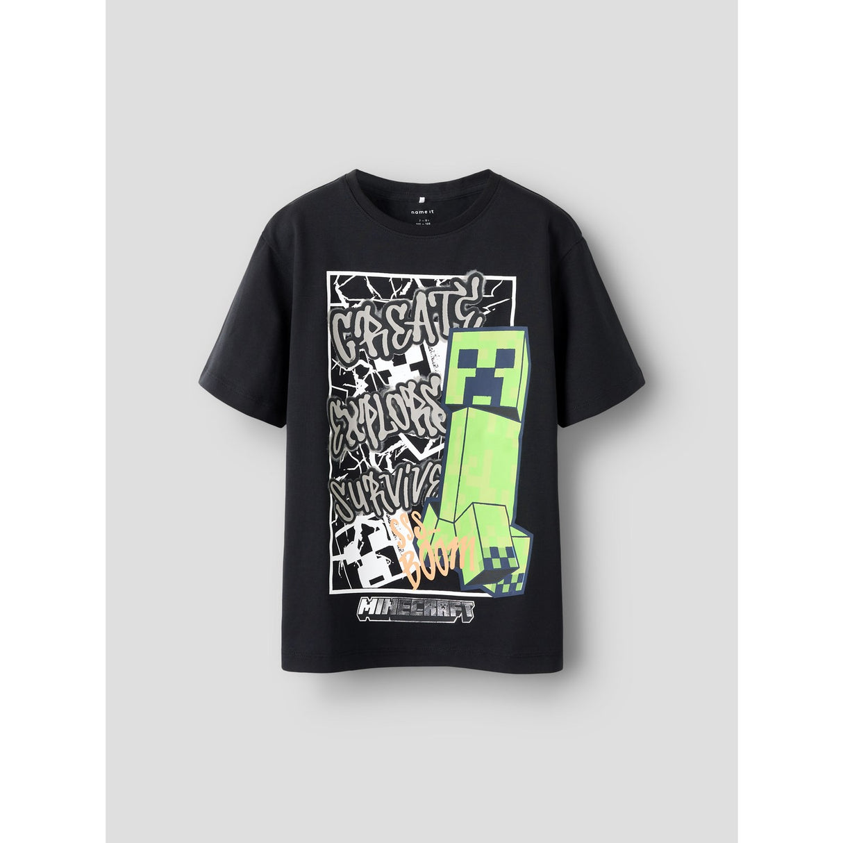 Name It Black Nkmmase Minecraft Ss Nreg Top Noos Bfu