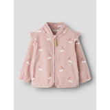 Lil'Atelier Misty Rose Cherry Nmflaspektra Fleece Jacket Fo Lil